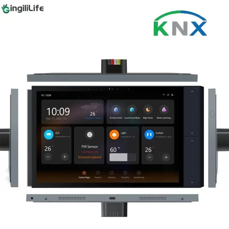 Shop the 10-inch KNX Smart Home Control Panel β POE powered, wall-mounted, and designed for central smart home control. Perfect for homes, villas, and hotels. π Buy it here