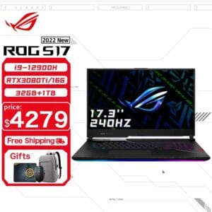 ASUS ROG Strix SCAR 15/17 | i9-12900H β’ 32 GB RAM β’ 1 TB SSD β’ RTX 3080 Ti 16GB β’ 2.5K 165Hz Gaming Laptop