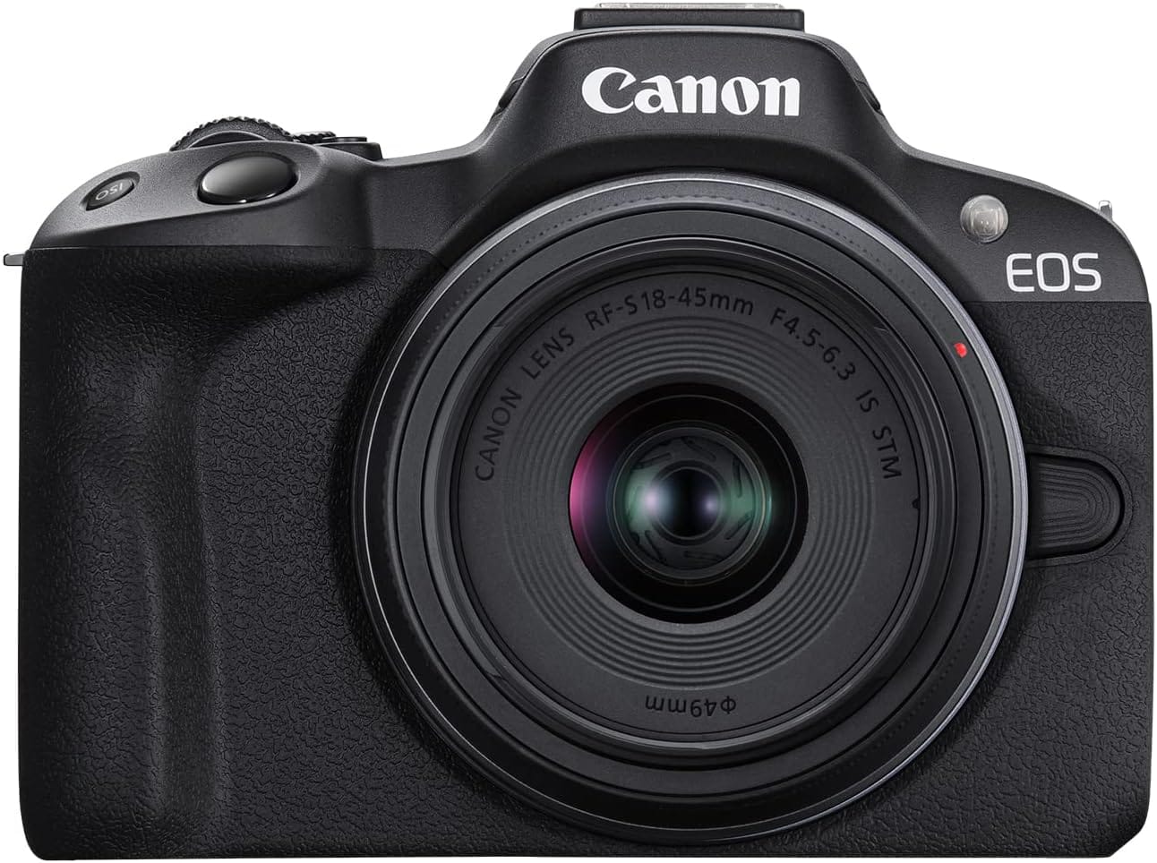 Canon EOS R50 Mirrorless Camera – 24.2MP APS-C Sensor, 4K Video, RF-S18-45mm Lens, Perfect for Vlogging & Content Creators