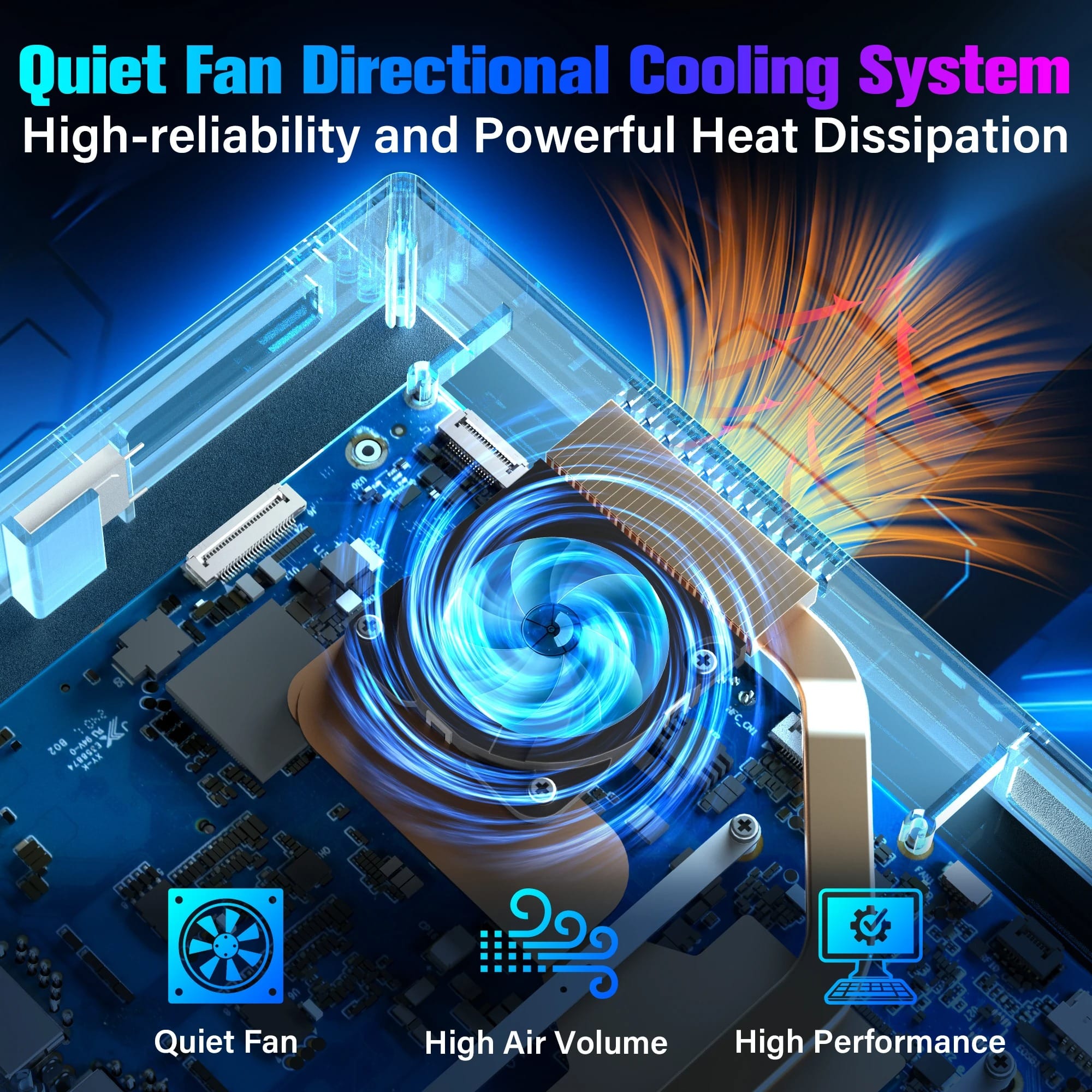 Higole F9B 7" Intel N100 Mini PC Tablet with 4G LTE - Image 2