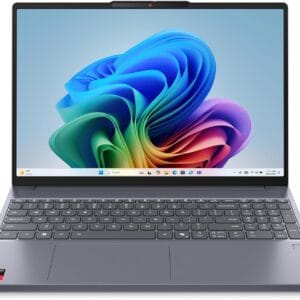Lenovo IdeaPad Slim 3X – 15.3" WUXGA Touchscreen, Qualcomm Snapdragon X, 16GB RAM, 512GB SSD, Windows 11 Pro, Copilot+ AI