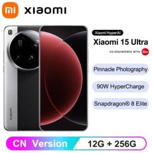 Dive into the Xiaomi 15 Ultra Chinese Version β with Snapdragon 8 Elite, quad Leica 200MP periscope camera, 90W HyperCharge, and IP68. Full specs, review & where to buy.
