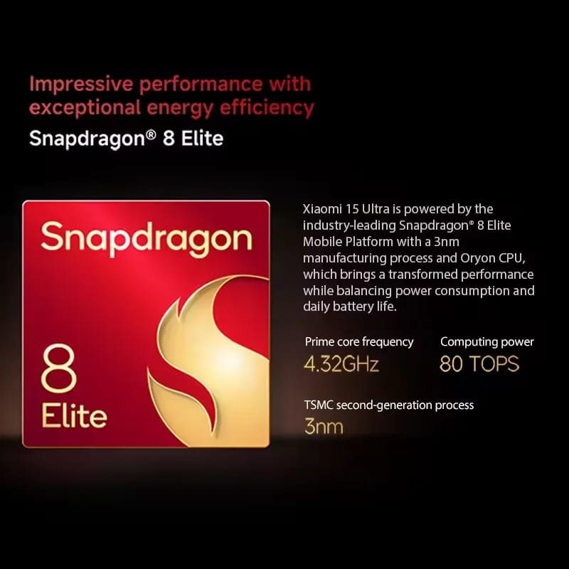 Xiaomi 15 Ultra Chinese Version Smartphone | Snapdragon 8 Elite | Leica 200MP Periscope | 6.73" AMOLED | 90W HyperCharge | IP68 - Image 11