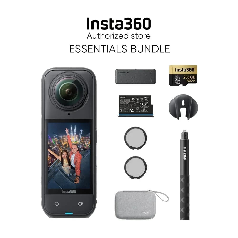 Insta360 X5 β 8K Waterproof 360Β° Action Camera with Dual Image Stabilization